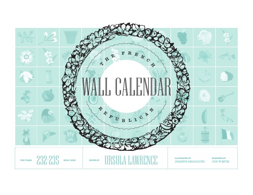 French Republican Wall Calendar