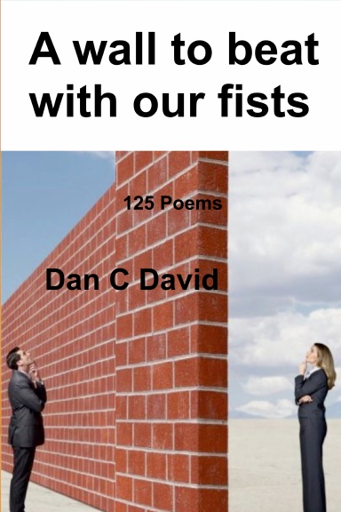 A wall to beat with our fists