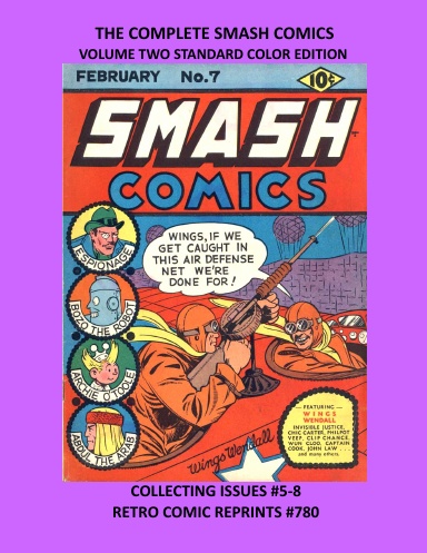 THE COMPLETE SMASH COMICS VOLUME TWO STANDARD COLOR EDITION