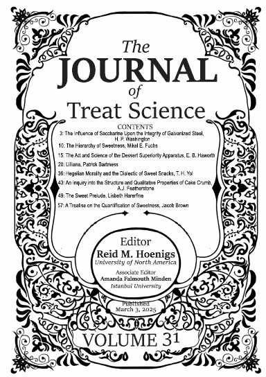Journal of Treat Science, Volume 31