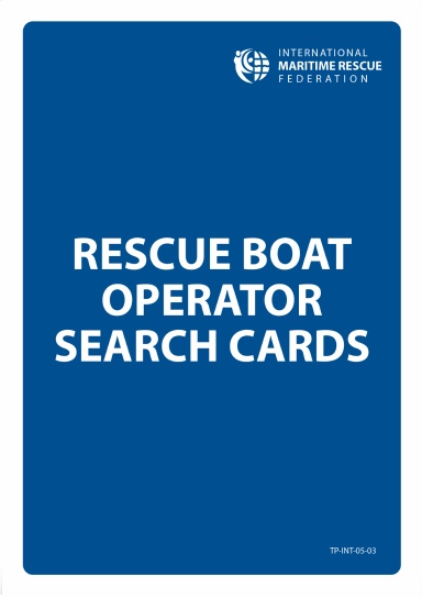 Rescue Boat Operator Search Cards