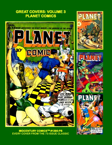 Great Covers: Volume 3 -- Planet Comics (PB)