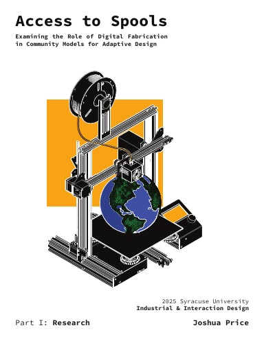 Access to Spools: Examining Digital Fabrication in Community Models for Adaptive Design