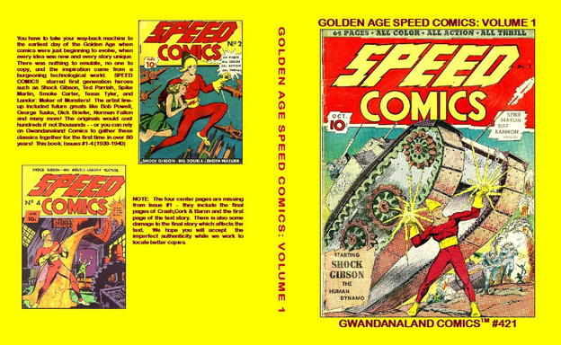 Golden Age Speed Comics: Volume 1 (E)