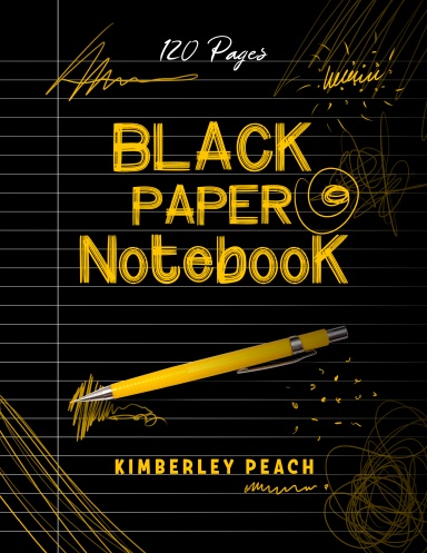 Black Paper Notebook