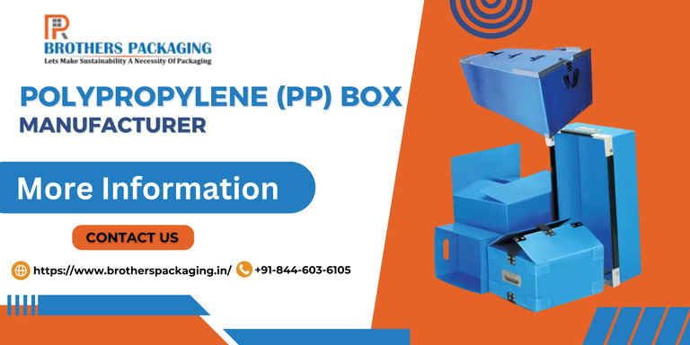 Polypropylene (PP) Box Manufacturer - Brothers Packaging