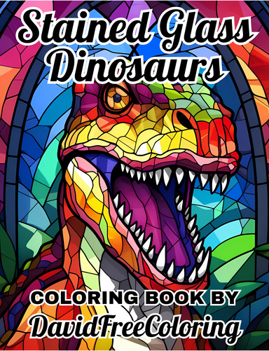 Stained Glass Dinosaurs