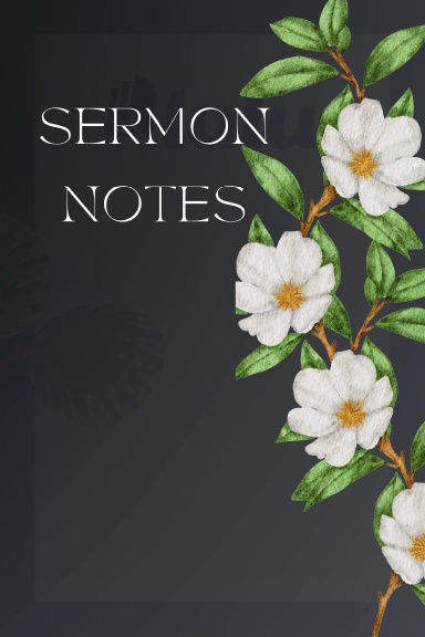 SERMON NOTEBOOK