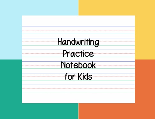 Handwriting Practice Notebook