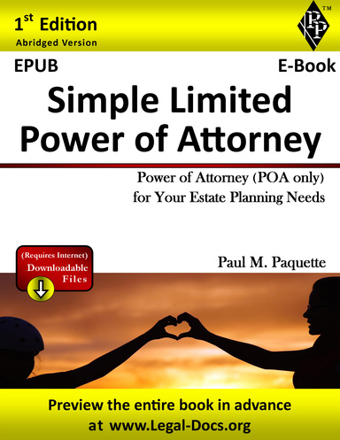 EPUB - Simple Limited Power of Attorney - Abridged Version
