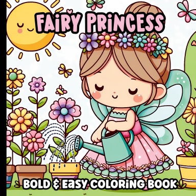 Fairy Princess Coloring Book