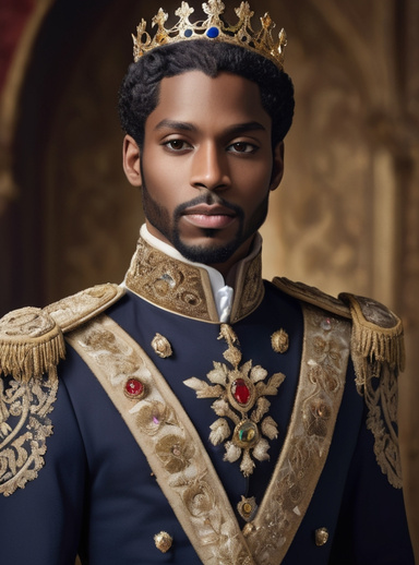 African Prince Full of Pride and Honor
