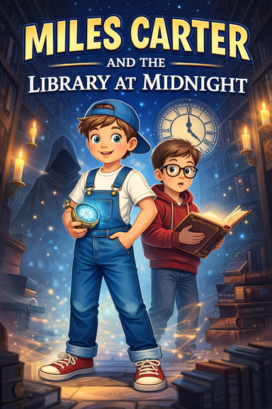 Miles Carter and the Library at Midnight