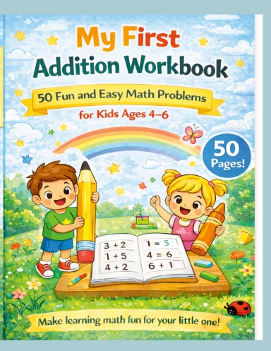 First Addition Workbook for Kids