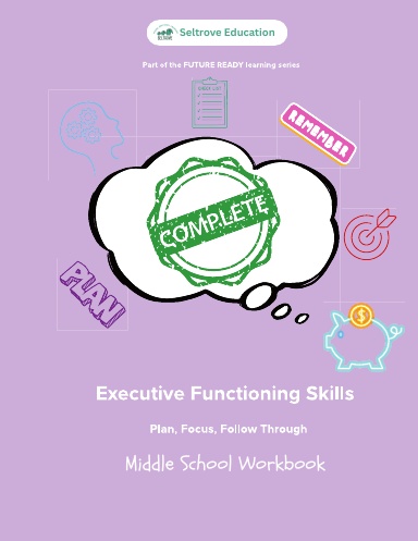 Executive Functioning Skills Middle School Workbook