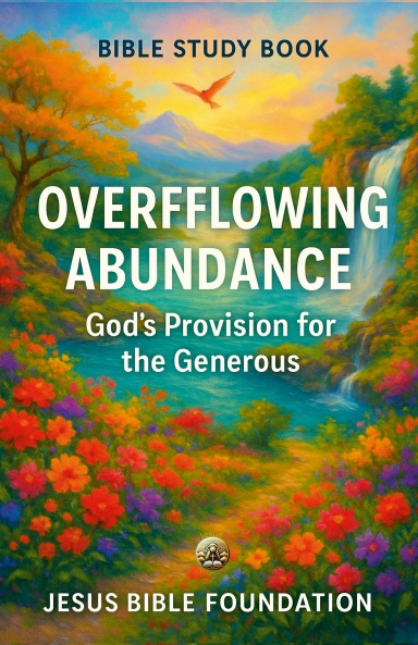 Bible Study Book Overflowing Abundance