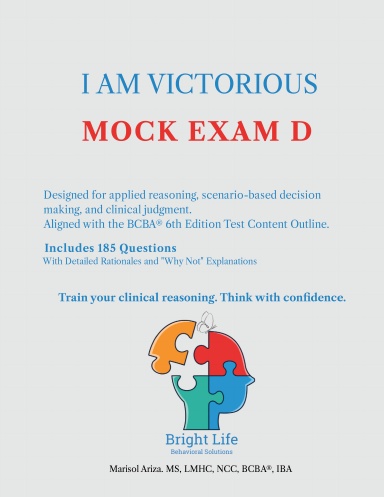 I am Victorious: Mock Exam D