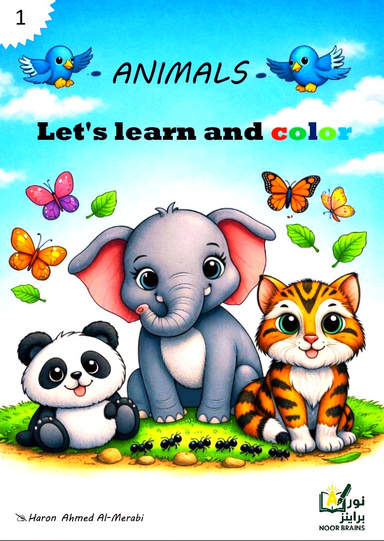 ANIMALS – Let’s learn and color