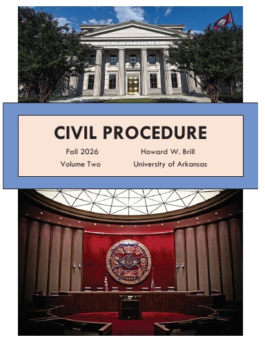 Civil Procedure, Volume Two, Fall 2026