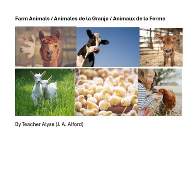 Trilingual farm animals