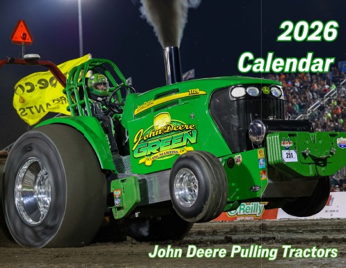 John Deere Pulling Tractors 2026 Calendar