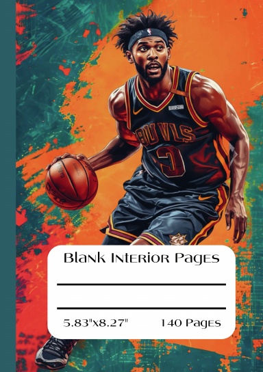 Blank Interior Pages, 5.83"x8.27",140 Pages