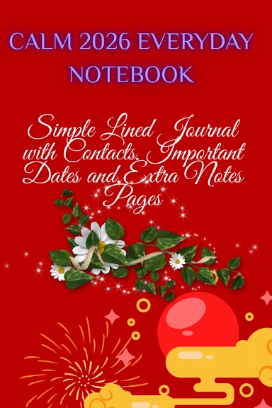 Calm 2026 Everyday Notebook