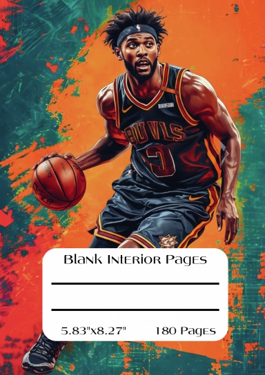 Blank Interior Pages, 5.83"x8.27",180 Pages