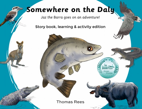 Somewhere on the Daly - Jaz the Barra goes on an adventure! (Activity book)