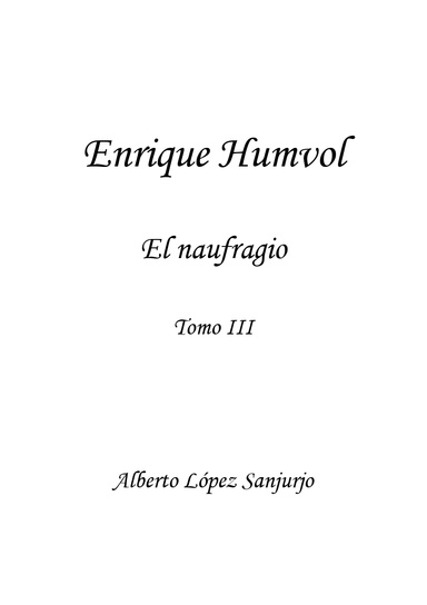 ENRIQUE HUMVOL Tomo III