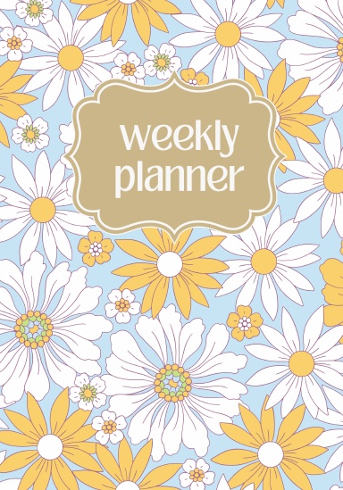 Simplified Weekly Activity Planner