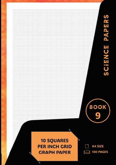 Science Papers - A4 10 Squares Per Inch Grid Graph Paper