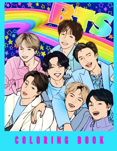 Kpop Jimin Jungkook Suga Coloring Book