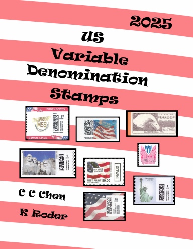 US Variable Denomination Stamps (2025 Edition)