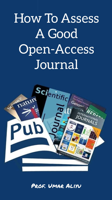 How To Asses A Good Open-Access Journal