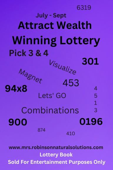 Attract Wealth Winning Lottery