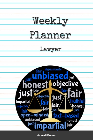 Weekly Planner- Lawyer