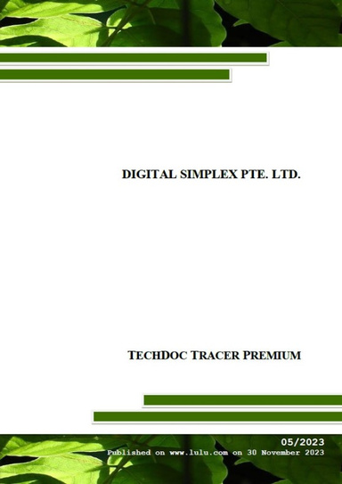 Tech Doc Tracer Premium 05/2023