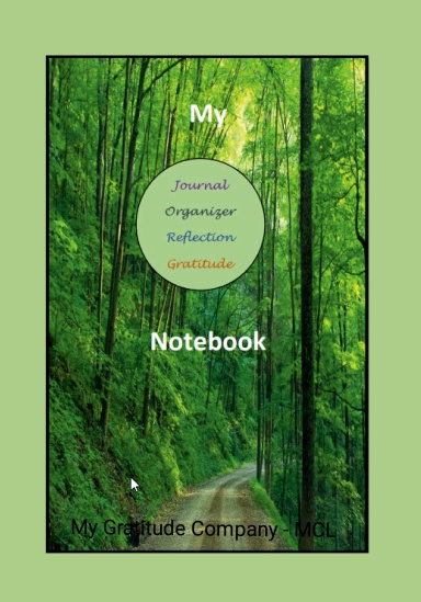 My Journal, Organizer, Reflection, Gratitude Notebook