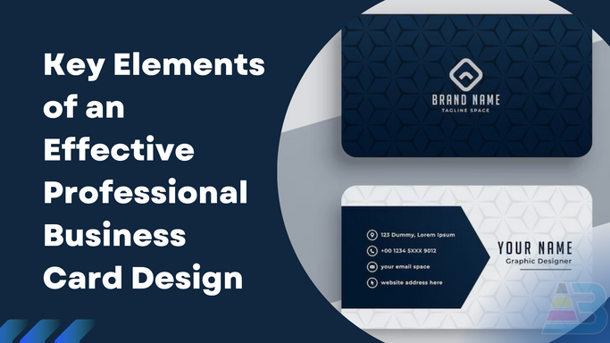 10 Key Elements of an Effective Professional Business Card Design