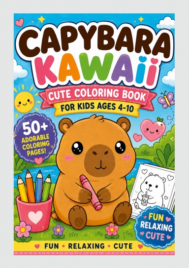 Capibara Kawaii