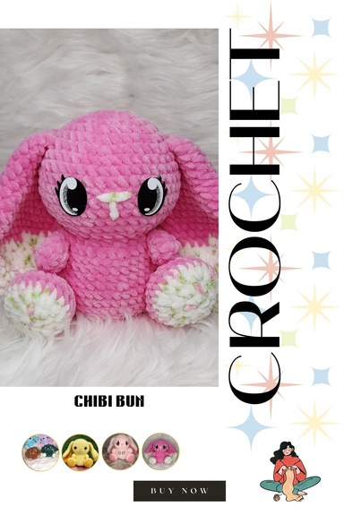 Chibi Bun Crochet Pattern – Cute & Easy Amigurumi Bunny