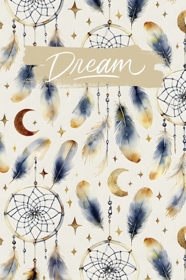 Dreamcatcher Dream Journal | Spiral Dream Diary for Reflection & Dream Logging
