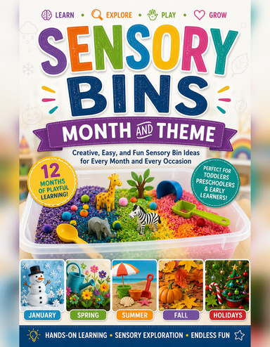 Sensory Bins by Month and Theme