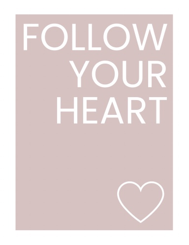 Follow Your Heart Dot Journal