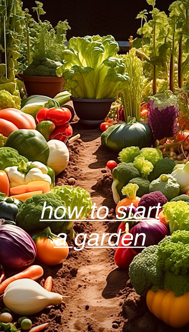 How to start a garden