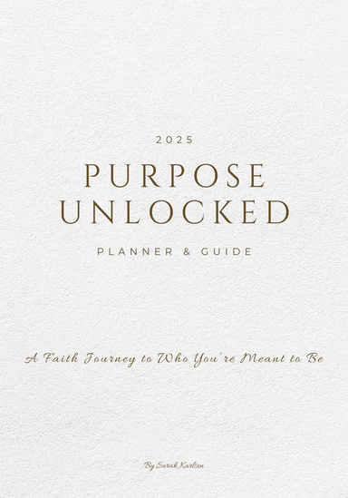 Purpose Unlocked Journal & Guide