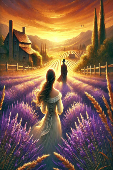 Chasing Shadows in the Lavander Field