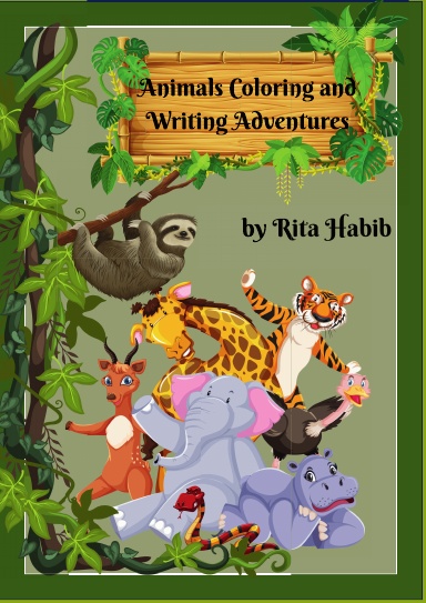 Animals coloring and writing adventures!