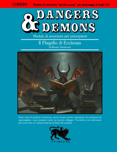 CHDDB9 Il Flagello di Ecclesias (Dangers & Demons)